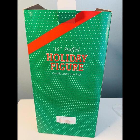 Holiday Creations 16” Stuffed Posable Santa Noel Vintage Christmas 1994 - Picture 4 of 12